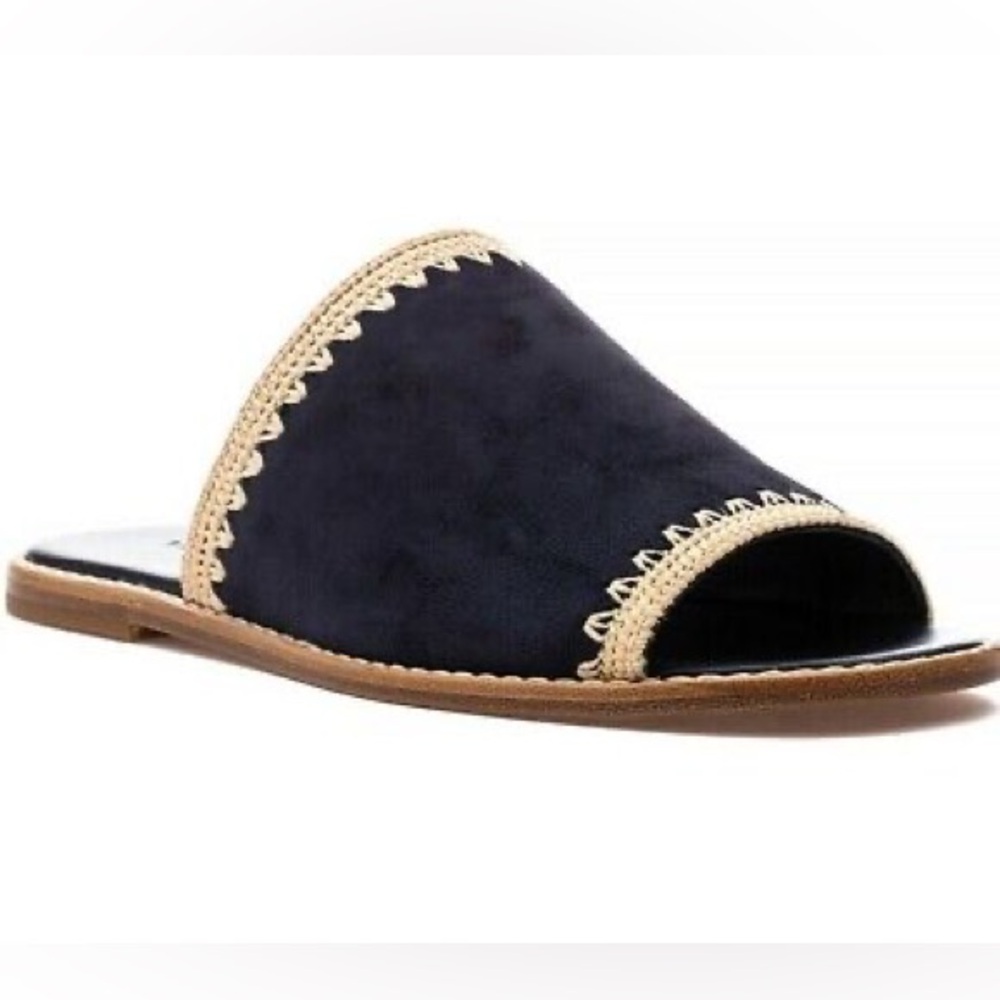 VINCE Women's Padmore Suede Slide Sandals